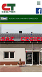 Mobile Screenshot of cegtor.pl